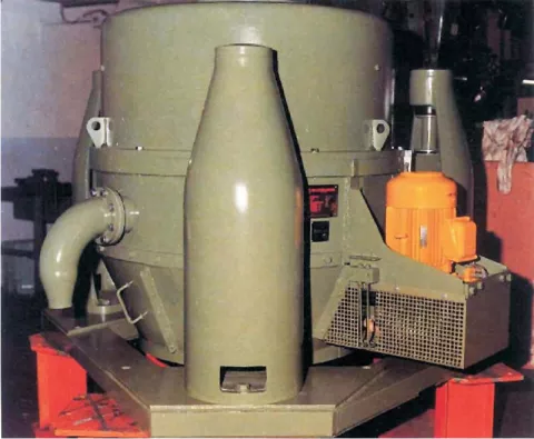 vertical pusher centrifuge