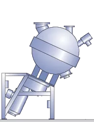 bottom agitated spherical dryer