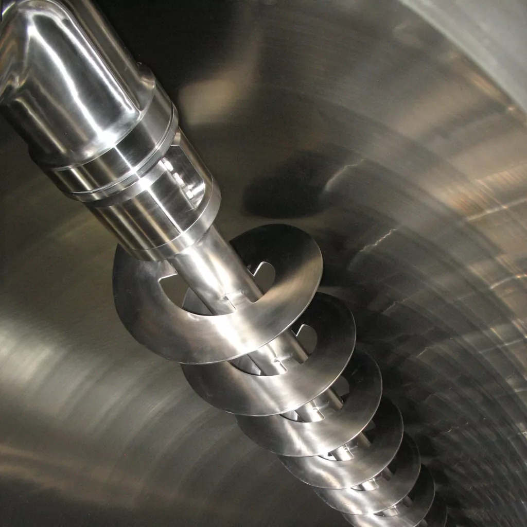 conical screw agitator - conical dryer