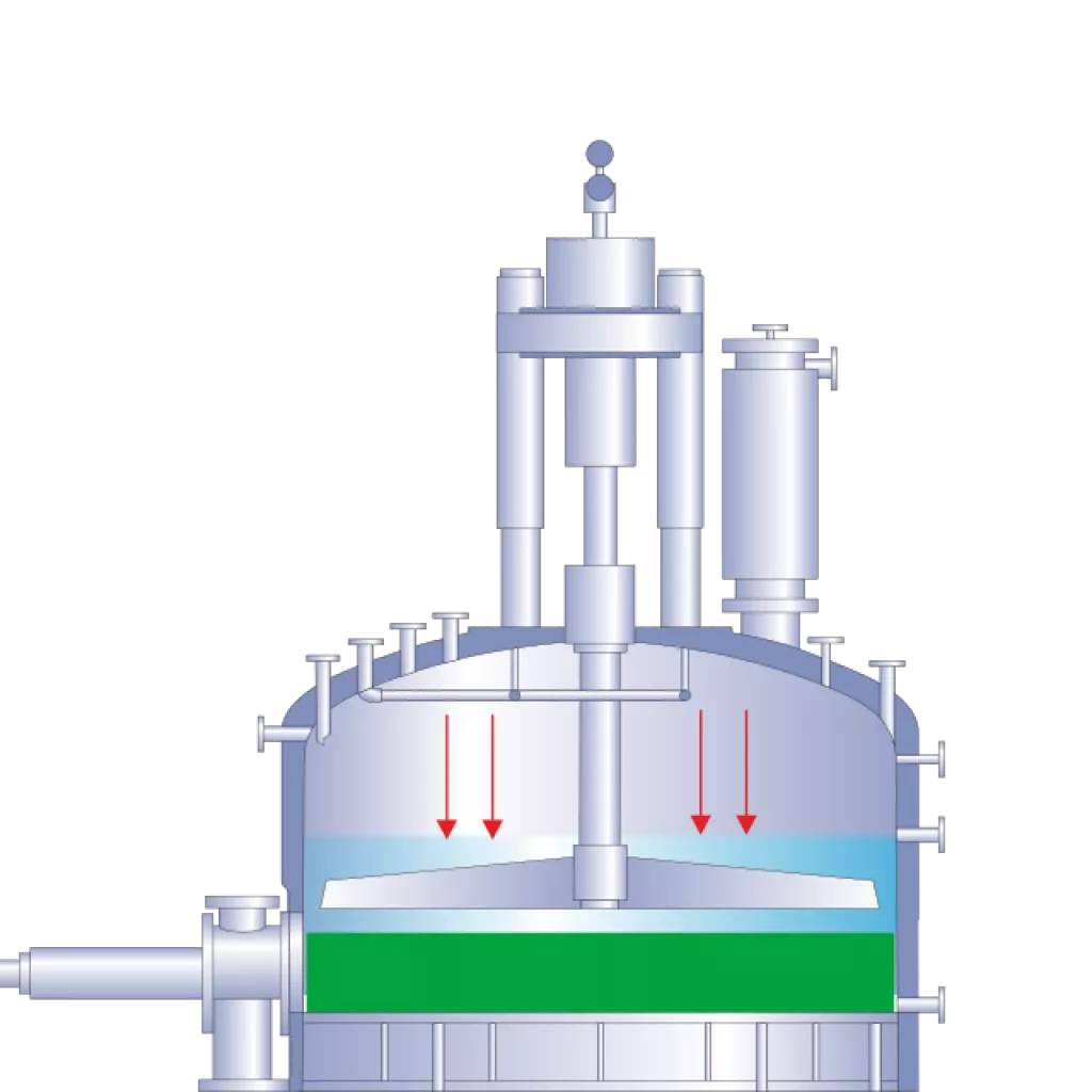 filtering bottom extractor - 5 Filtration under pressure