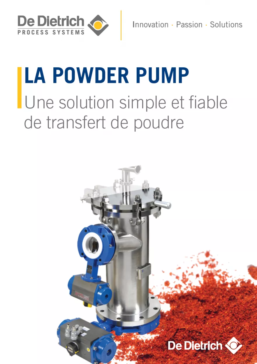 Powder Pump Brochure FR