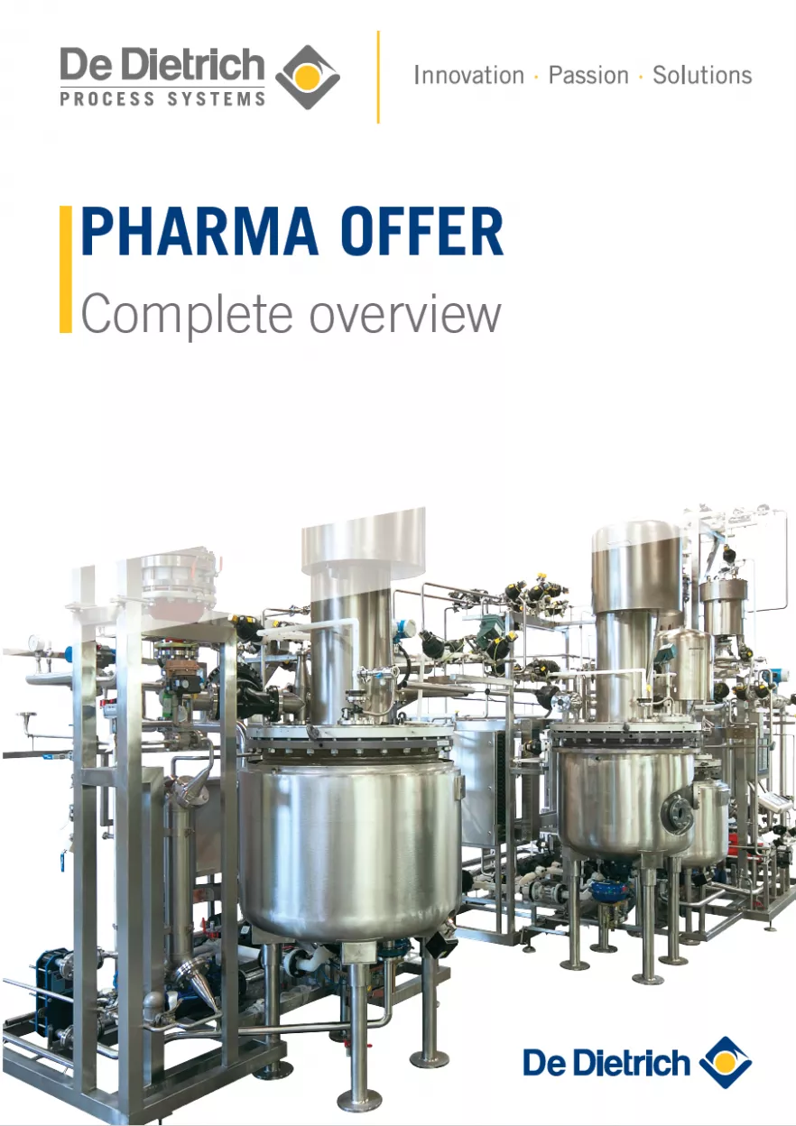 Pharma Reactor brochure cover