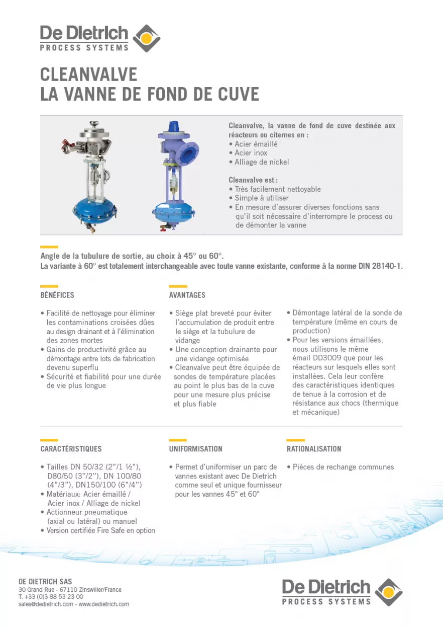 cleanvalve flyer fr