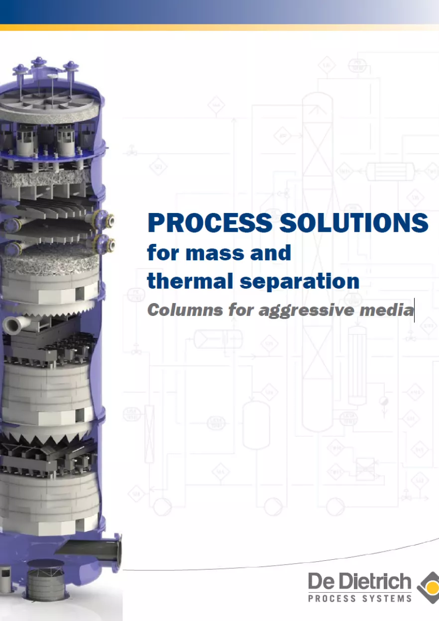 process solutions for mass & thermal separation